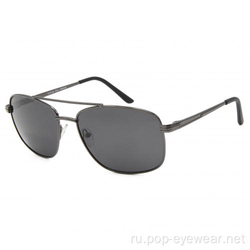 Ретро декоративные винтажные металлические пилотные солнцезащитные очки